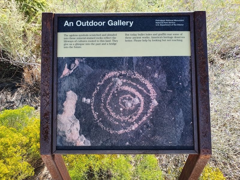 An Outdoor Gallery Marker image. Click for full size.