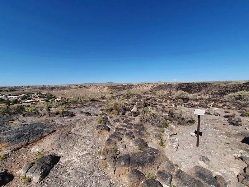 Mesa Point Trail Marker image. Click for full size.