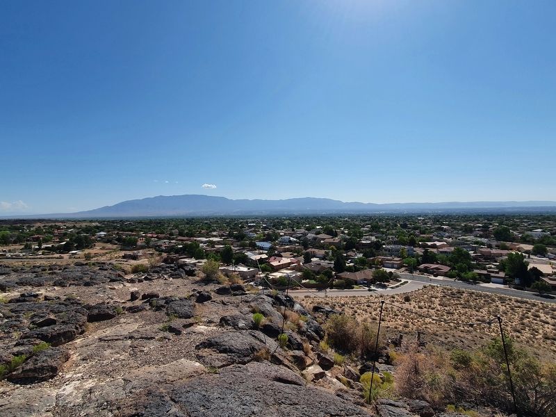 A view from the top of Mesa Point towards the east image. Click for full size.
