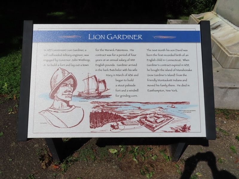 Lion Gardiner Marker image. Click for full size.