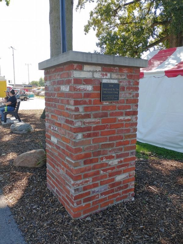 Old Fairmount High School Bricks and Marker. Click for full size. Old Fairmount High School Bricks and Marker image. Click for full size.