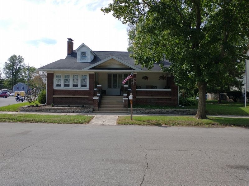 The Calvin Dillon House Marker image. Click for full size.