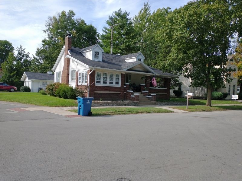 The Calvin Dillon House Marker image. Click for full size.