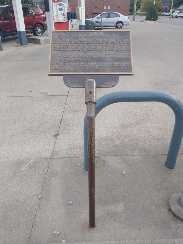 The Avalon Hotel Marker image. Click for full size.