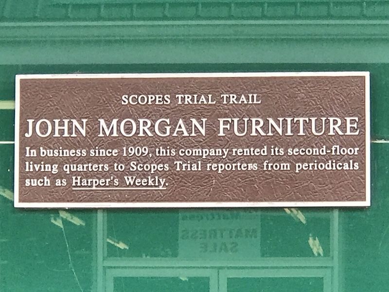 John Morgan Furniture Marker image. Click for full size.