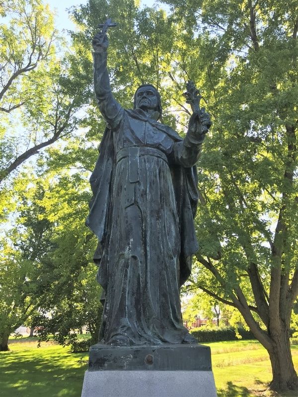 Father Pierre Jean De Smet Statue image. Click for full size.