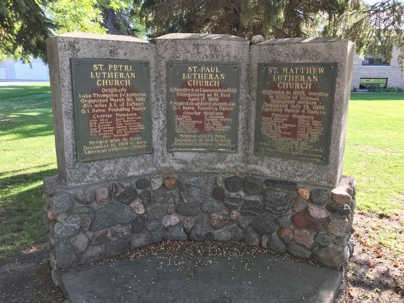 Lutheran Church Markers. Click for full size. Lutheran Church Markers image. Click for full size.