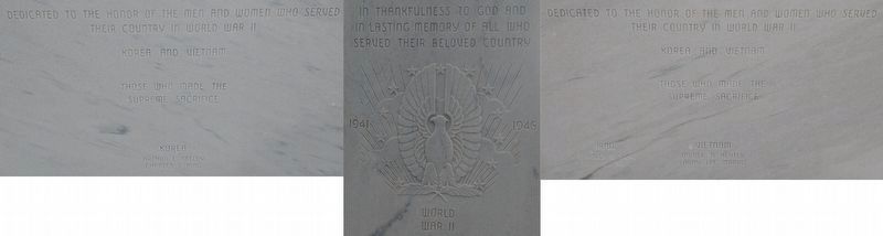 Veterans Memorial [Back] image. Click for full size.