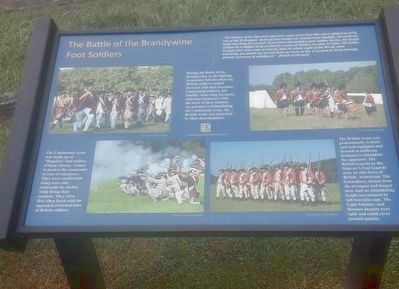 The Battle of the Brandywine Marker image. Click for full size.
