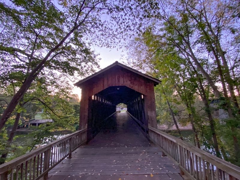 Ada Covered Bridge image. Click for full size.