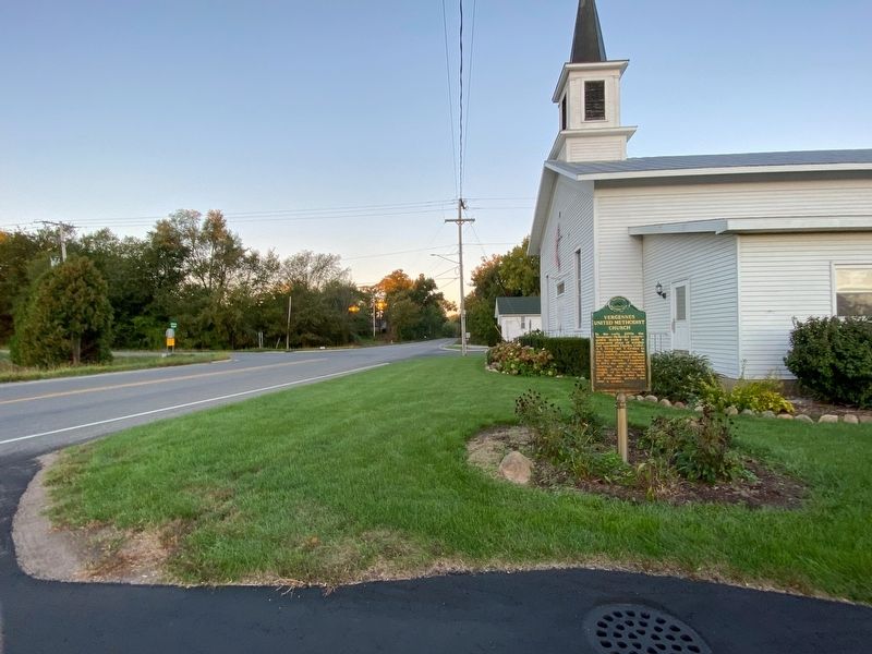 Vergennes United Methodist Church Marker image. Click for full size.