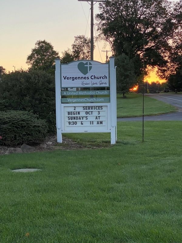 Vergennes United Methodist Church image. Click for full size.