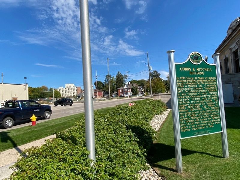 Cobbs and Mitchell Building Marker. Click for full size. Cobbs and Mitchell Building Marker image. Click for full size.