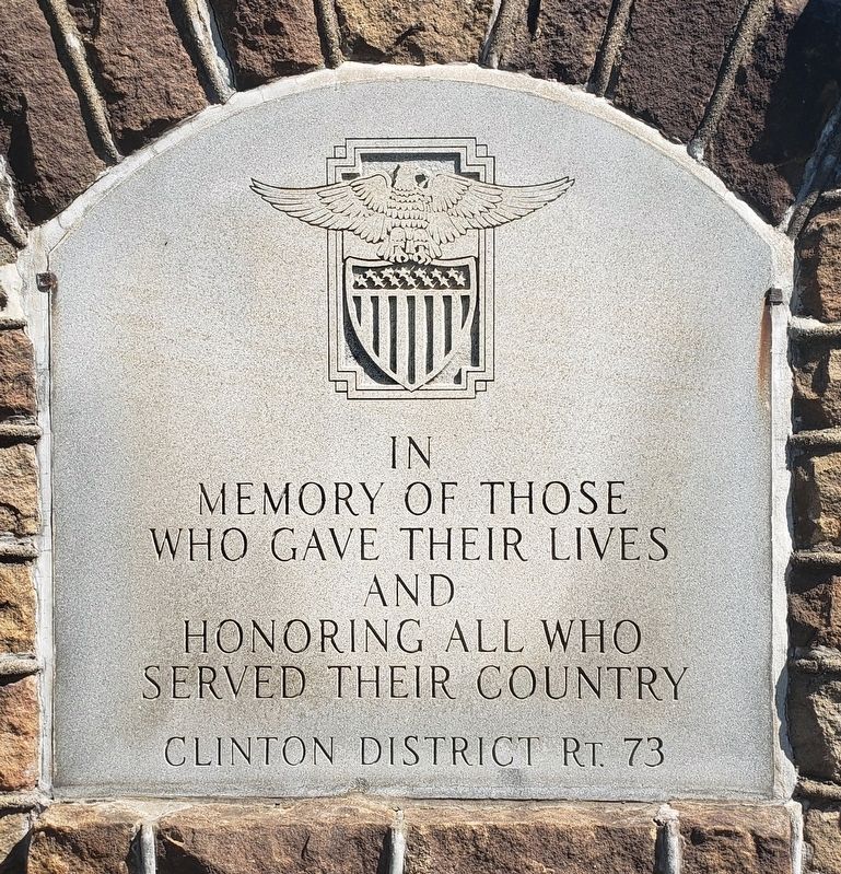 Veterans Memorial. Click for full size. Veterans Memorial image. Click for full size.