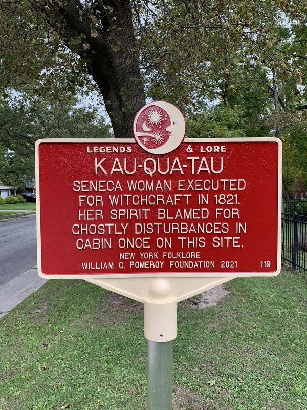 Kau-Qua-Tau Marker. Click for full size. Kau-Qua-Tau Marker image. Click for full size.
