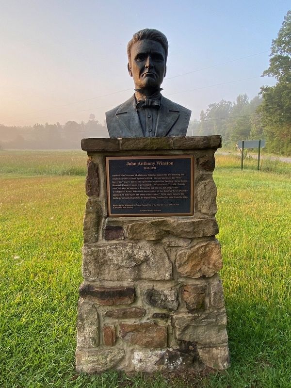John Anthony Winston Marker image. Click for full size.
