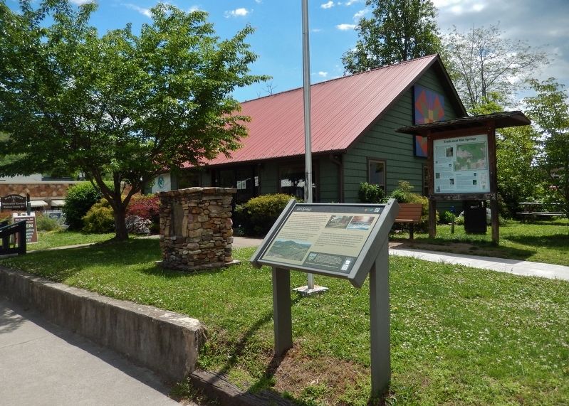 Hot Springs Marker image. Click for full size.