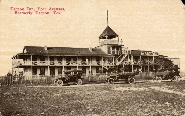 Tarpon Inn, Port Aransas, Texas (motorized vehicles) image. Click for full size.