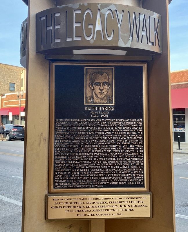 Keith Haring Marker image. Click for full size.