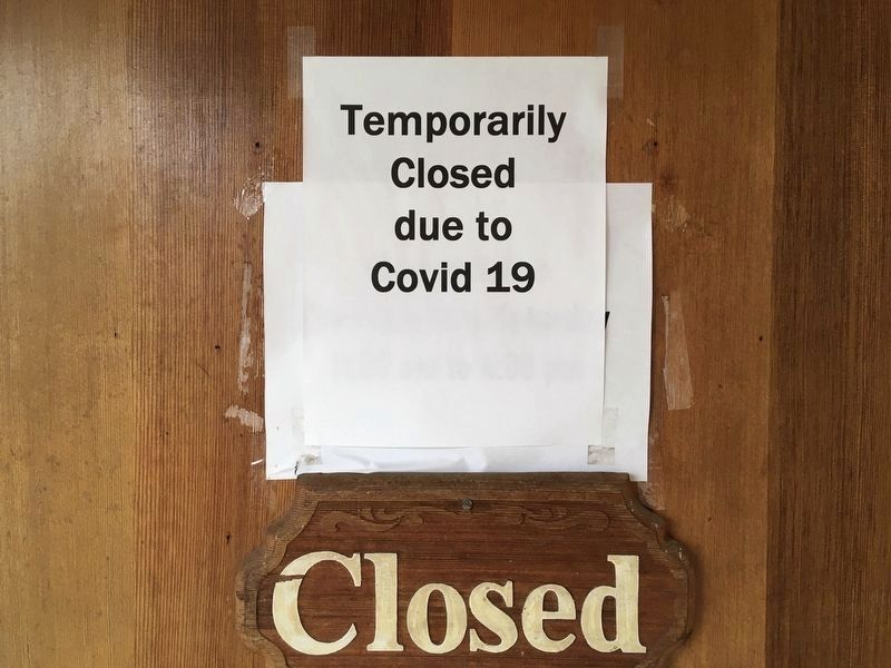 Temporarily Closed During Pandemic image. Click for full size.