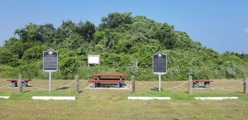 The Pat Dunn Ranch Marker is the marker on the right of the two markers. Click for full size. The Pat Dunn Ranch Marker is the marker on the right of the two markers image. Click for full size.