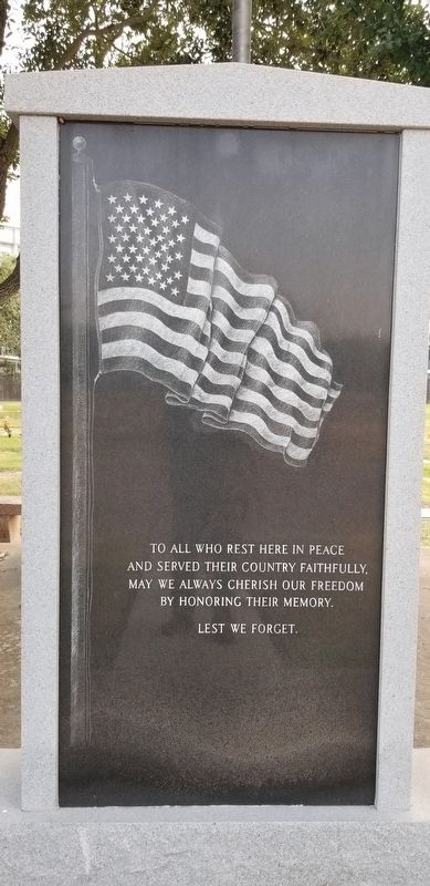 American Flag Memorial image. Click for full size.