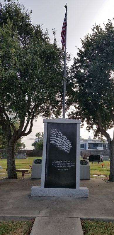 American Flag Memorial. Click for full size. American Flag Memorial image. Click for full size.