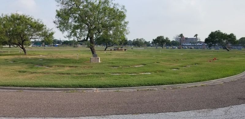 The view of the General W.W. Sterling Marker from the cemetery. Click for full size. The view of the General W.W. Sterling Marker from the cemetery image. Click for full size.