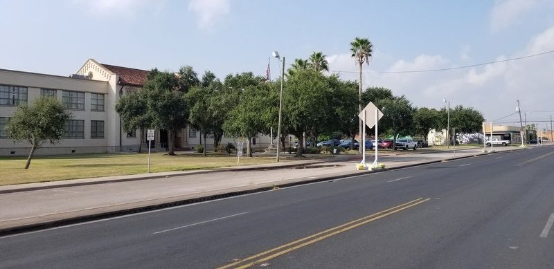 The view of the Wynn Seale Junior High School from the street. Click for full size. The view of the Wynn Seale Junior High School from the street image. Click for full size.