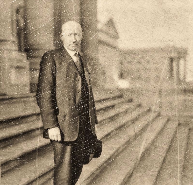 Marker detail: Robert L. Doughton of N.C., circa 1921. Click for full size. Marker detail: Robert L. Doughton of N.C., circa 1921 image. Click for full size.