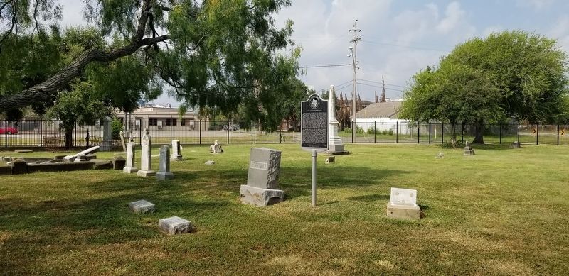 The view of the Eli Todd Merriman Marker in the cemetery image. Click for full size.