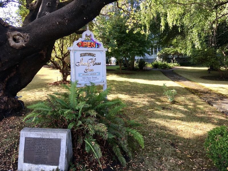 Shaw House Marker image. Click for full size.