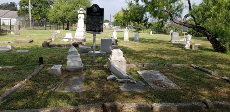 The William DeRyee Marker and other family gravestones image. Click for full size.