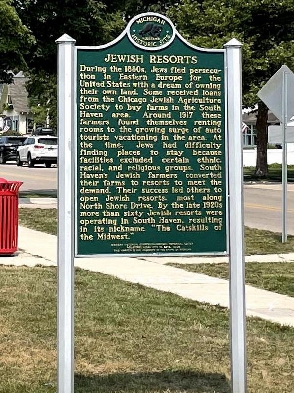 Jewish Resorts Marker image. Click for full size.