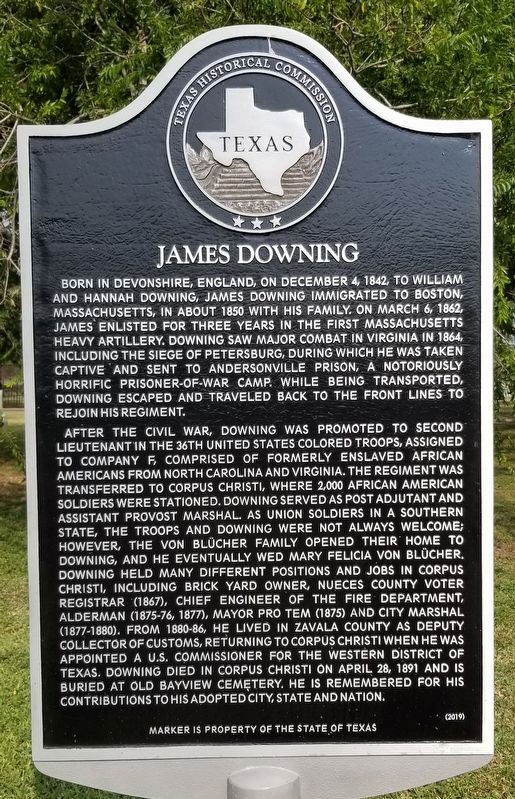 James Downing Marker image. Click for full size.