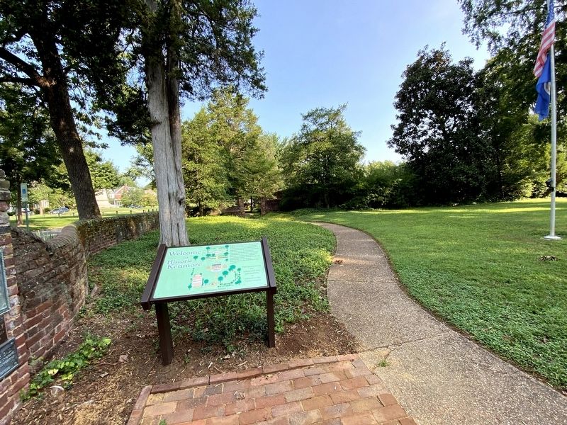 Welcome to Historic Kenmore Marker. Click for full size. Welcome to Historic Kenmore Marker image. Click for full size.