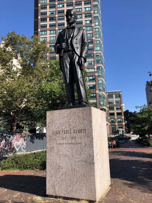 Juan Pablo Duarte Marker. Click for full size. Juan Pablo Duarte Marker image. Click for full size.