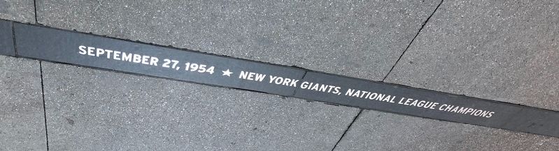September 27, 1954 Marker image. Click for full size.