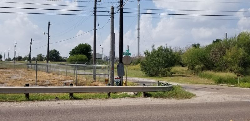 The view of the Matthew Dunn Marker from across the road. Click for full size. The view of the Matthew Dunn Marker from across the road image. Click for full size.