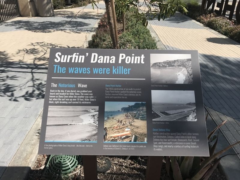 Surfin' Dana Point Marker image. Click for full size.