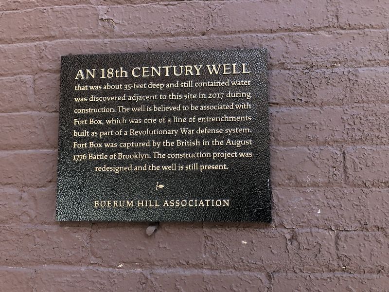 An 18th Century Well Marker image. Click for full size.