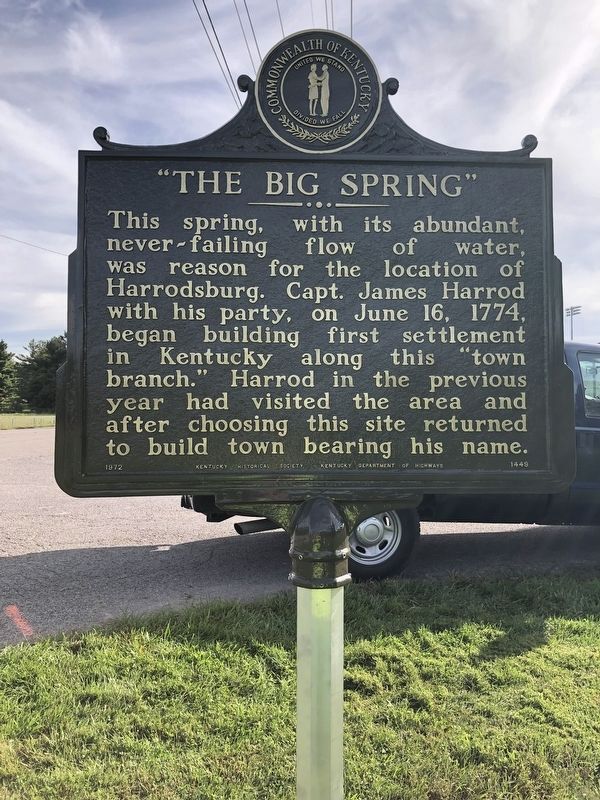 "The Big Spring" Marker image. Click for full size.