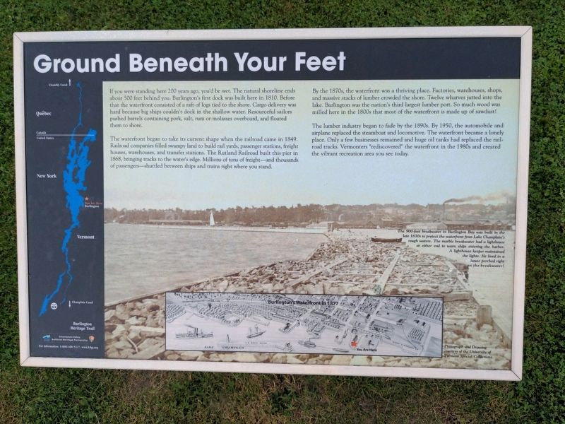 Ground Beneath Your Feet Marker. Click for full size. Ground Beneath Your Feet Marker image. Click for full size.