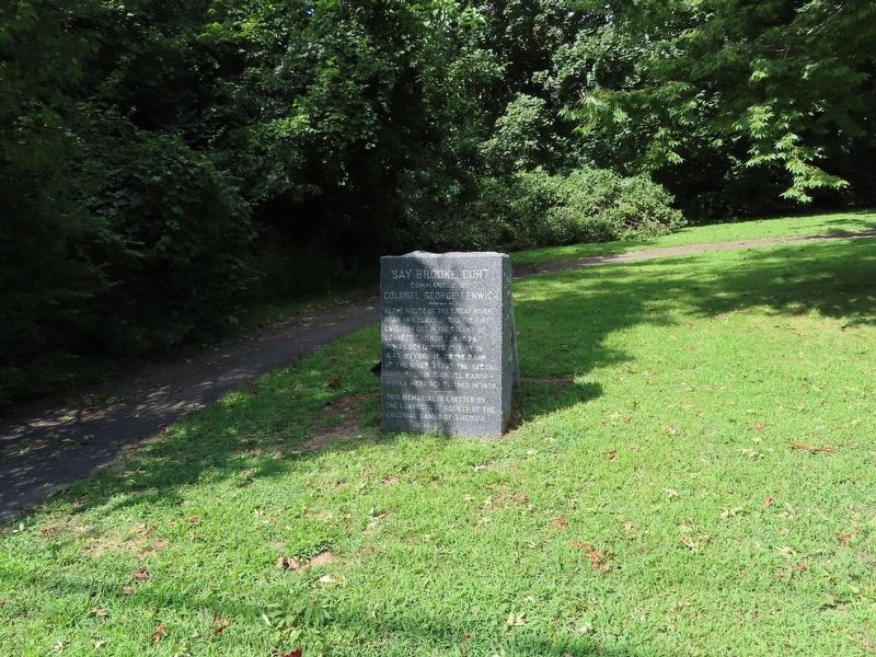 Say Brooke Fort Marker. Click for full size. Say Brooke Fort Marker image. Click for full size.