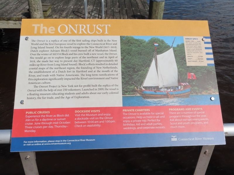 The Onrust Marker image. Click for full size.