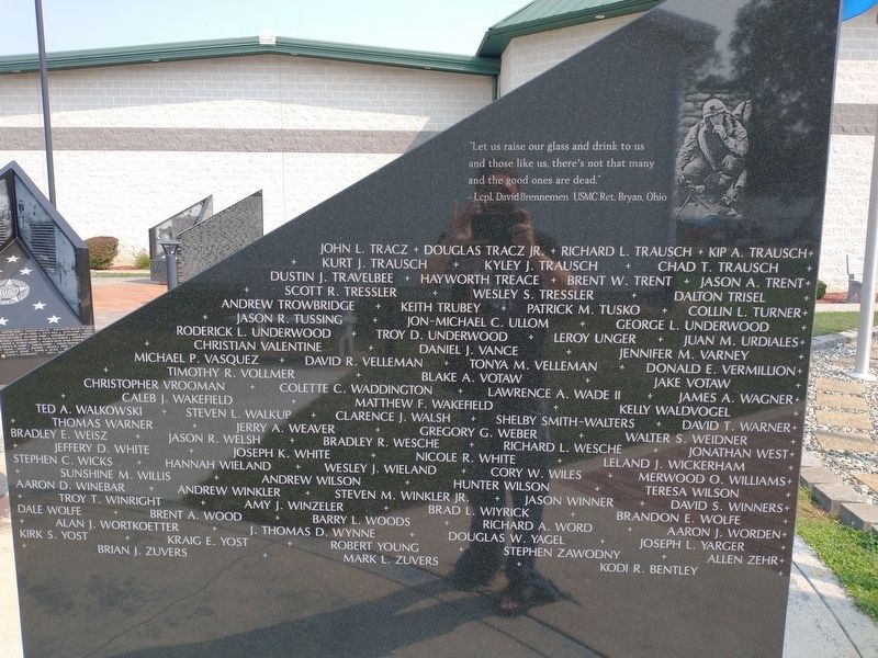 Williams County Afghanistan War Memorial image. Click for full size.