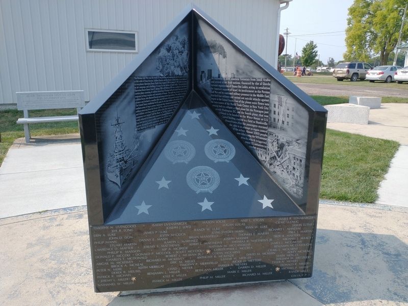 Williams County Persian Gulf War Memorial image. Click for full size.