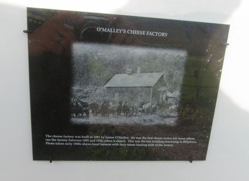 OMalleys Cheese Factory. Click for full size. OMalleys Cheese Factory image. Click for full size.