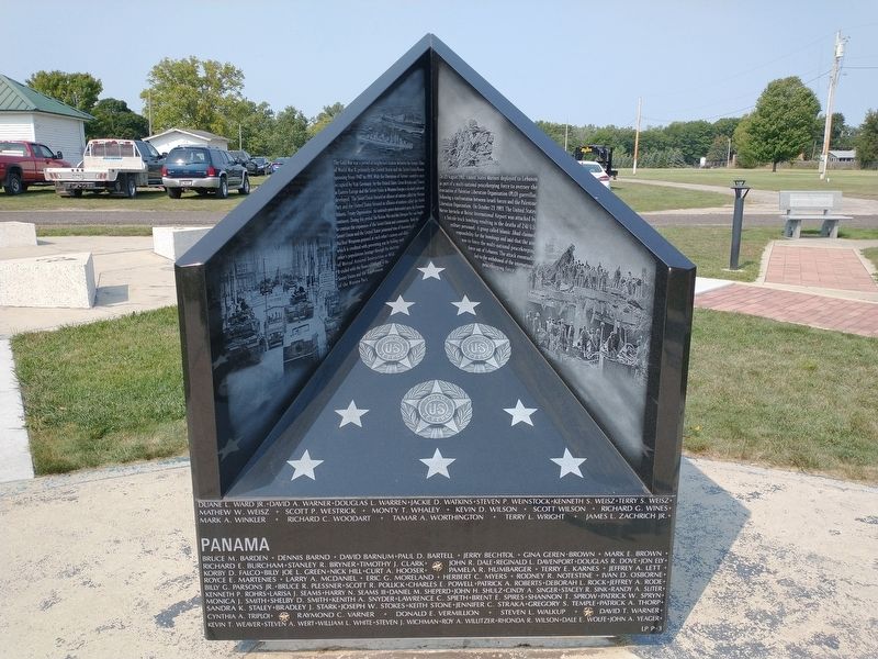 Williams County Cold War Memorial image. Click for full size.