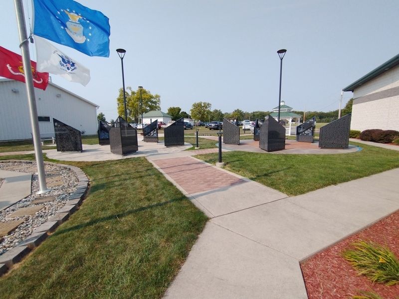 Williams County Cold War Memorial image. Click for full size.
